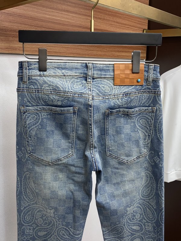 루이비통 하이스트레치 수입 데님 팬츠 001-216453