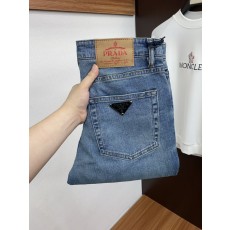 루이비통 남성 슬림 스트레이트 진 001-216471
