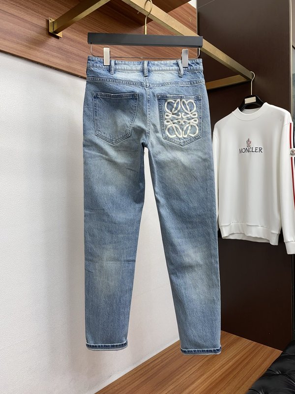 루이비통 봄여름 슬림 스트레이트 진 001-216496