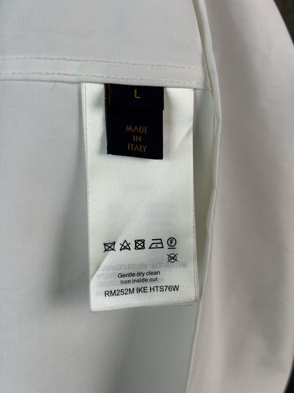 루이비통 니고 콜라보 포켓 자수 반팔 셔츠 001-216734