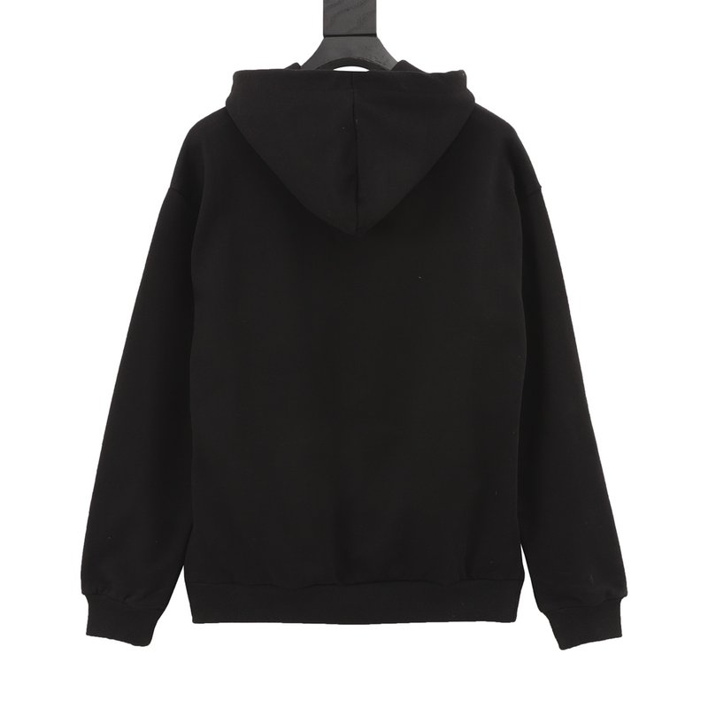 셀린 크랙 프린트 후드 티셔츠 001-217017