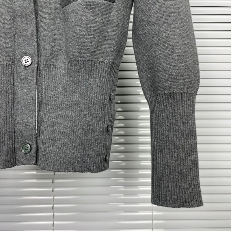 톰브라운 면 스트라이프 카디건 001-217389