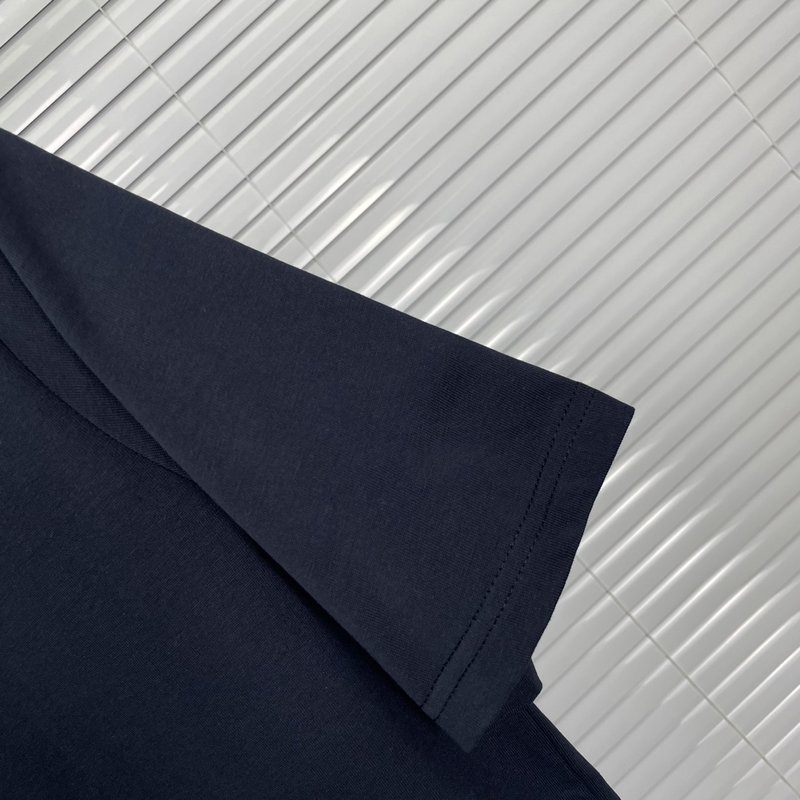 브라운 Thom Browne 순면 티셔츠 001-217826