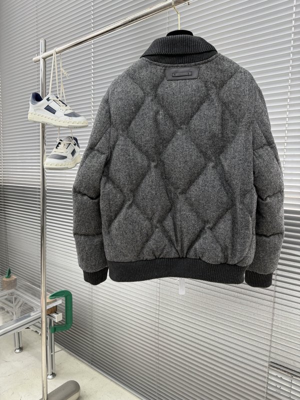 로로피아나 신제품 울 다운 플라이트 자켓 001-217900