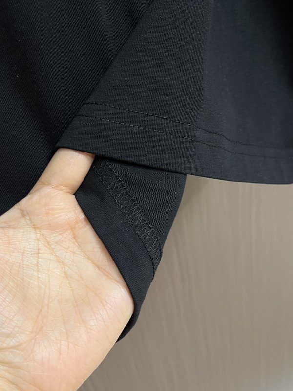 로로피아나 양면 암모니아 면 반팔 티셔츠 001-217941