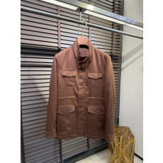 로로피아나 2026SS 리넨 텐셀 헌팅 자켓 001-217963