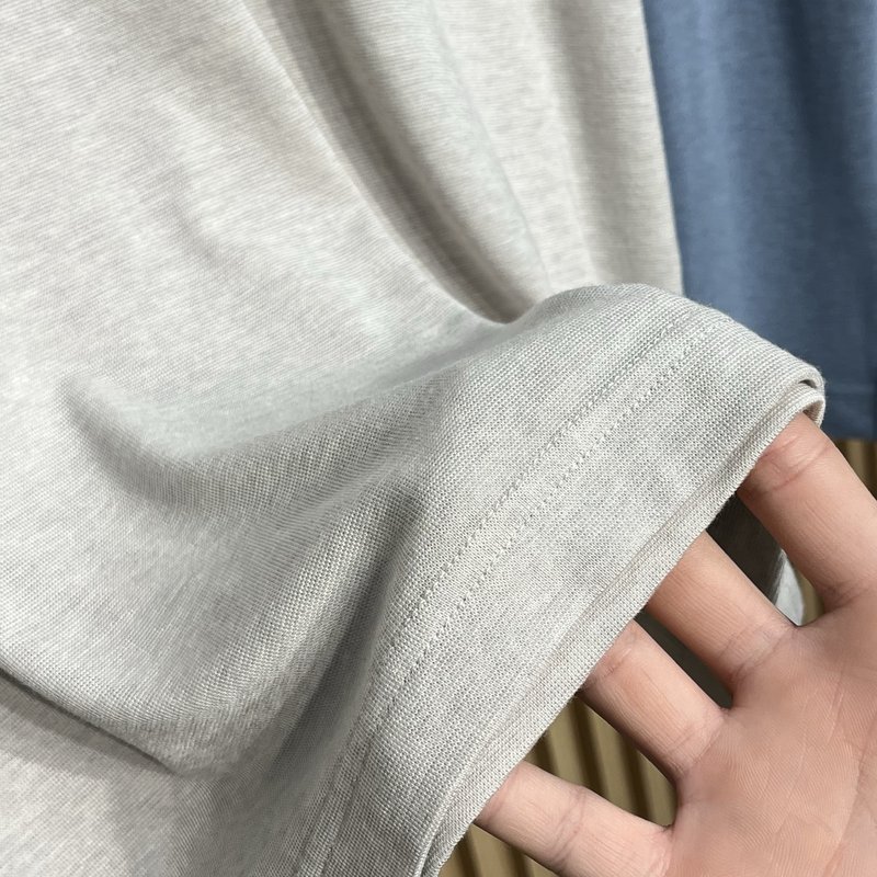 로로피아나 라운드넥 반팔 티셔츠 001-218055
