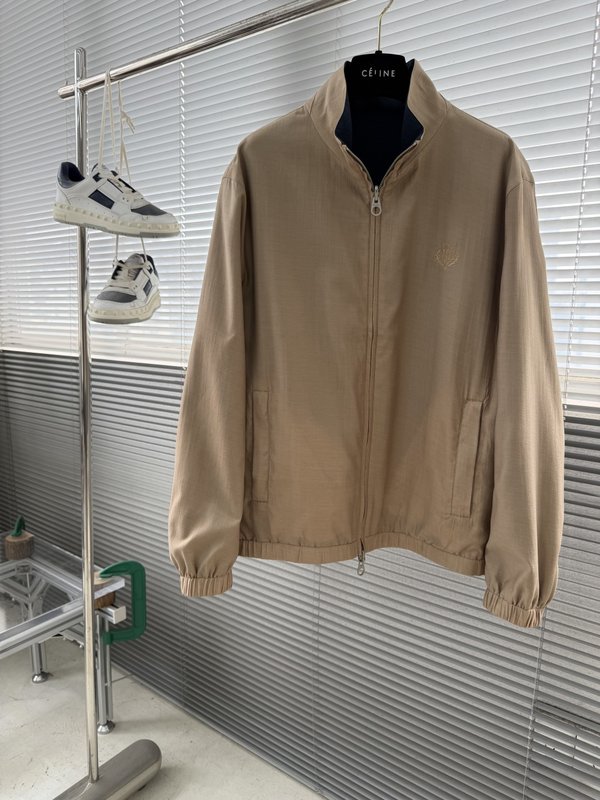 로로피아나 양면 리넨 자켓 001-218113