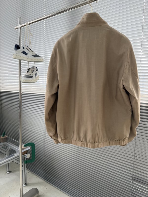 로로피아나  양면 리넨 자켓 001-218114