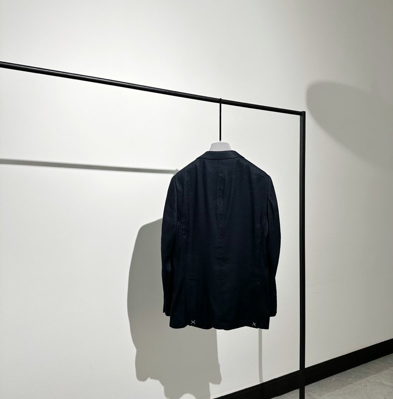 린넨 혼방 남성 캐주얼 자켓 아우터 001-218207