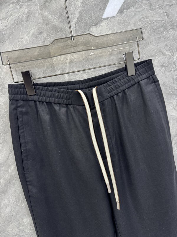로로피아나 천연 리넨 직통 팬츠 001-218209