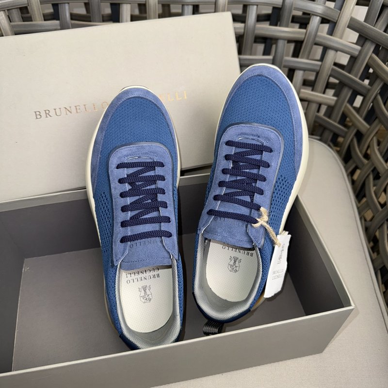 Brunello Cucinelli 니트 스니커즈 001-218513