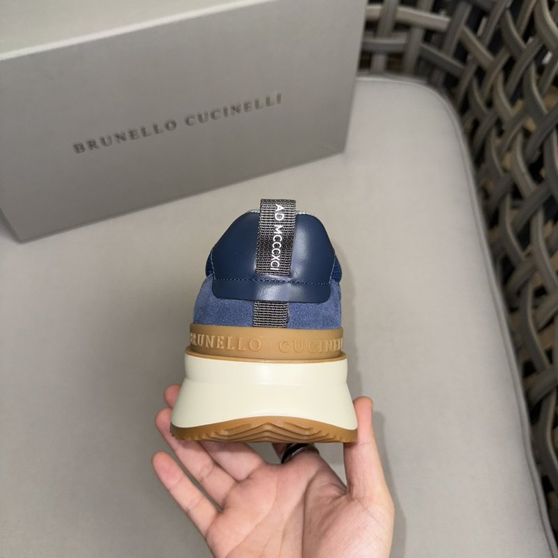 Brunello Cucinelli 니트 스니커즈 001-218513