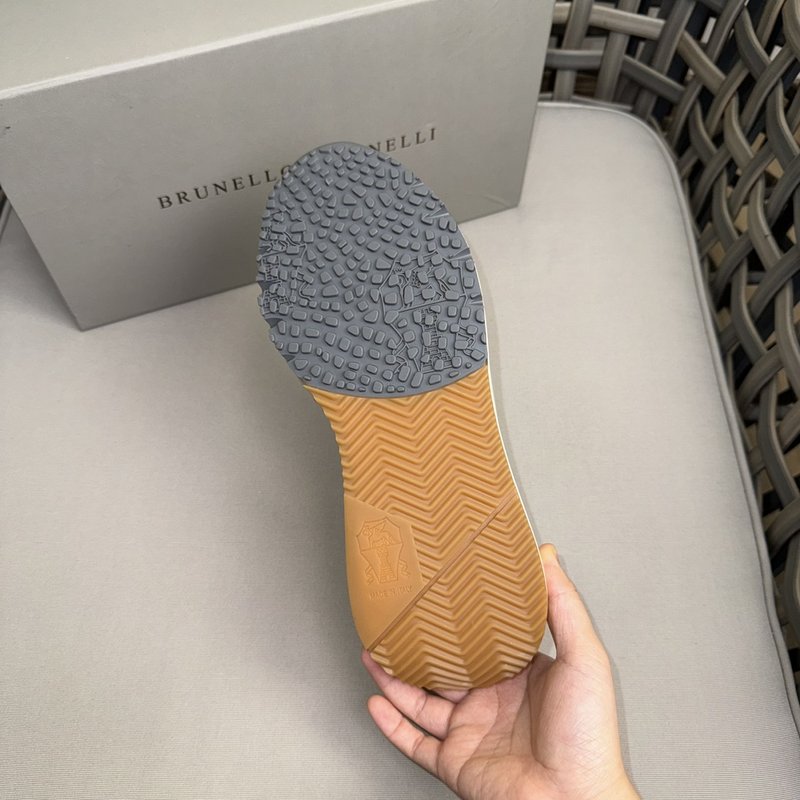 Brunello Cucinelli 니트 스니커즈 001-218513