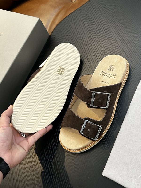 브루넬로 쿠치넬리 남성 샌들 001-218582