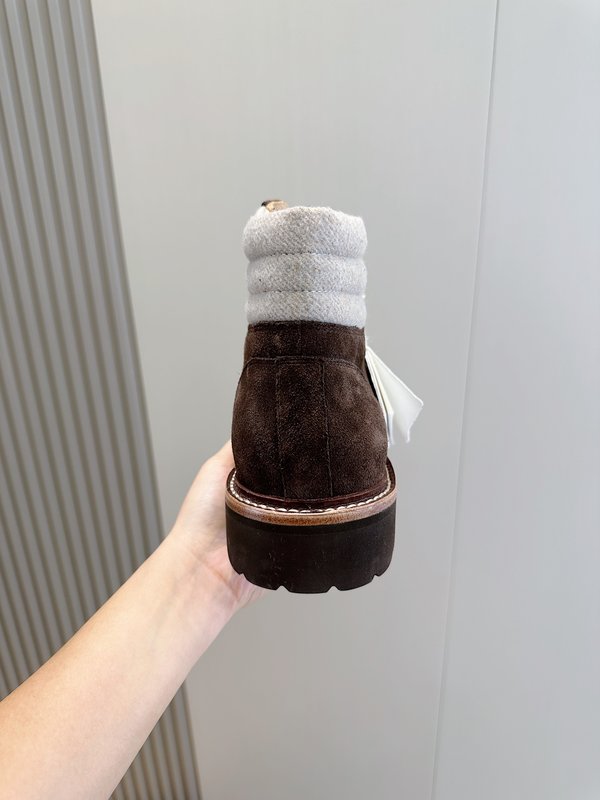 브루넬로 스웨이드 등산 부츠 001-218597