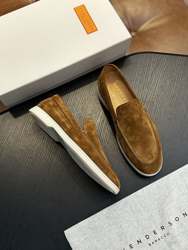 Henderson Baracco 클래식 남성 캐주얼 레 001-218688