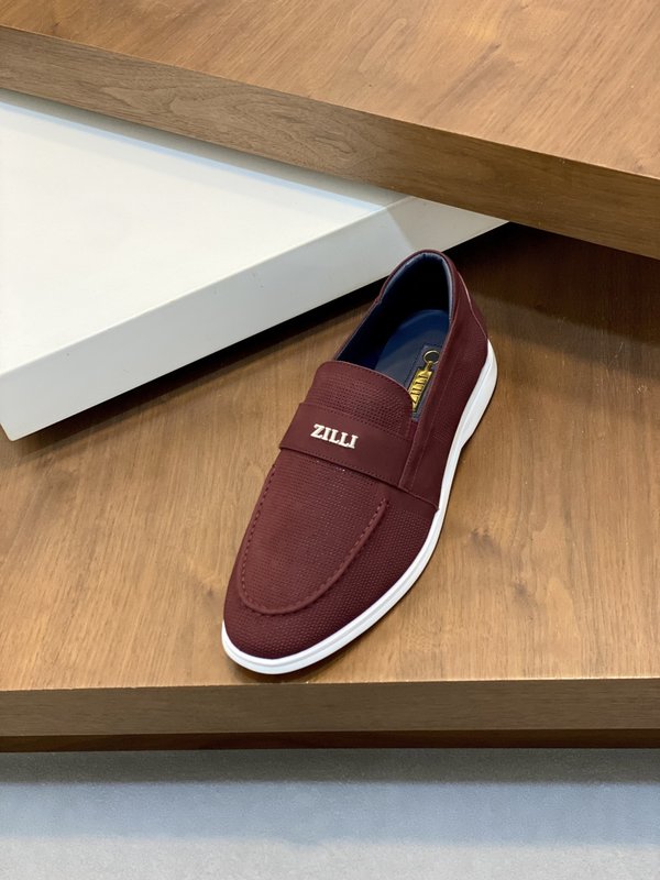 ZILLI 프랑스 럭셔리 남성 로퍼 통기성 가 001-218710