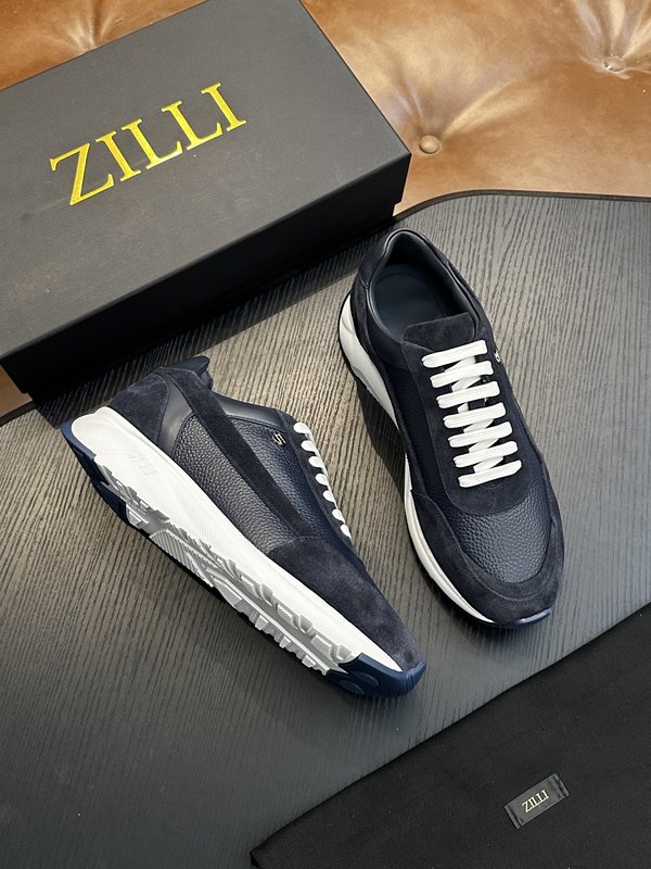 Zilli 이탈리아 남성 수제 소가죽 구두 001-218736