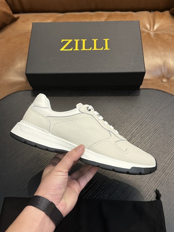 Zilli 이탈리아 남성 수제 송아지 가죽 신발 001-218747
