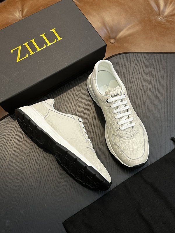 Zilli 이탈리아 남성 수제 송아지 가죽 신발 001-218747