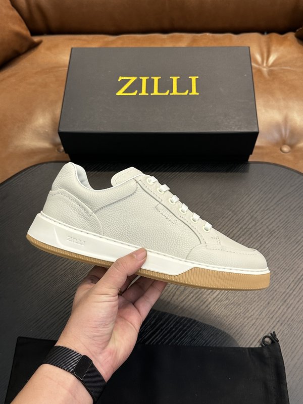 Zilli 이탈리아 남성 수제 송아지 가죽 슈즈 001-218750