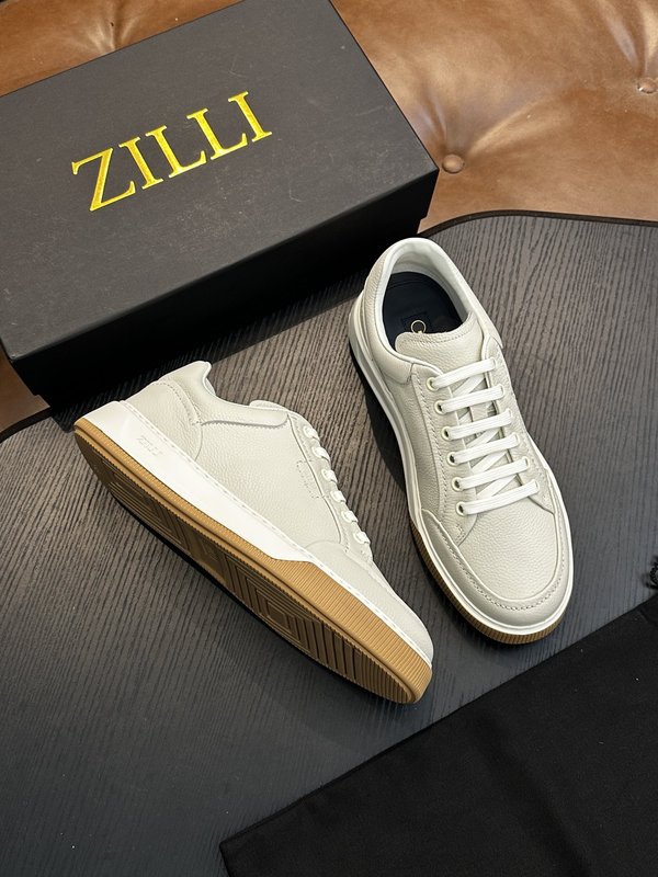 Zilli 이탈리아 남성 수제 송아지 가죽 슈즈 001-218750