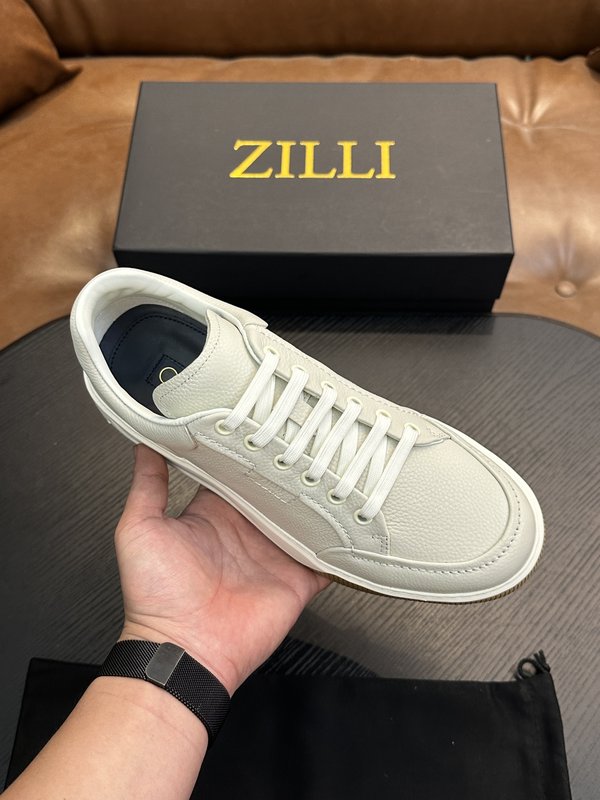 Zilli 이탈리아 남성 수제 송아지 가죽 슈즈 001-218750