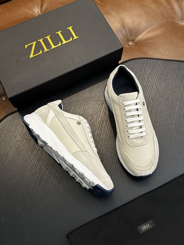 Zilli 이탈리아 남성 수제 소가죽 슈즈 001-218754