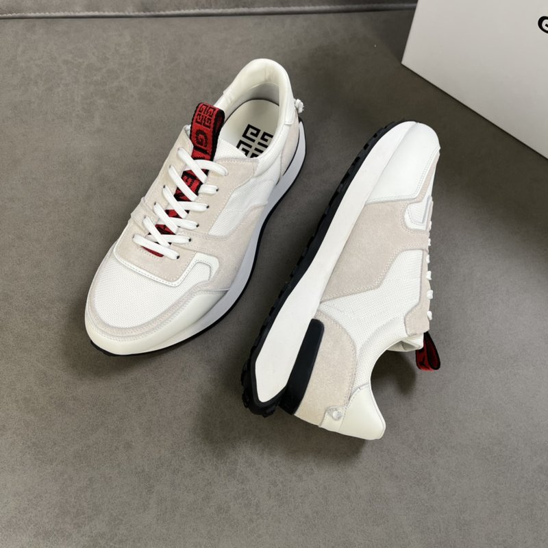 Givenchy 남성 캐주얼 스포츠 슈즈 가죽 캔버스 001-218820