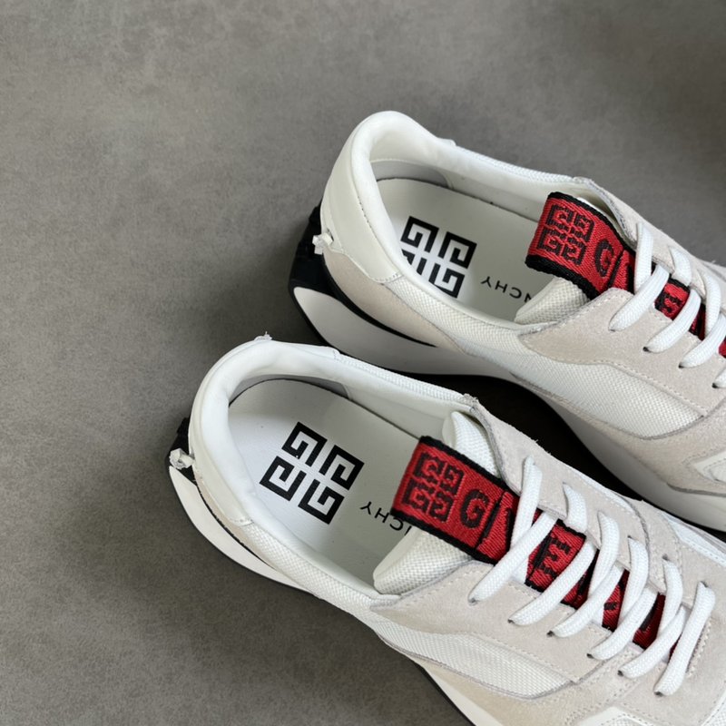 Givenchy 남성 캐주얼 스포츠 슈즈 가죽 캔버스 001-218820