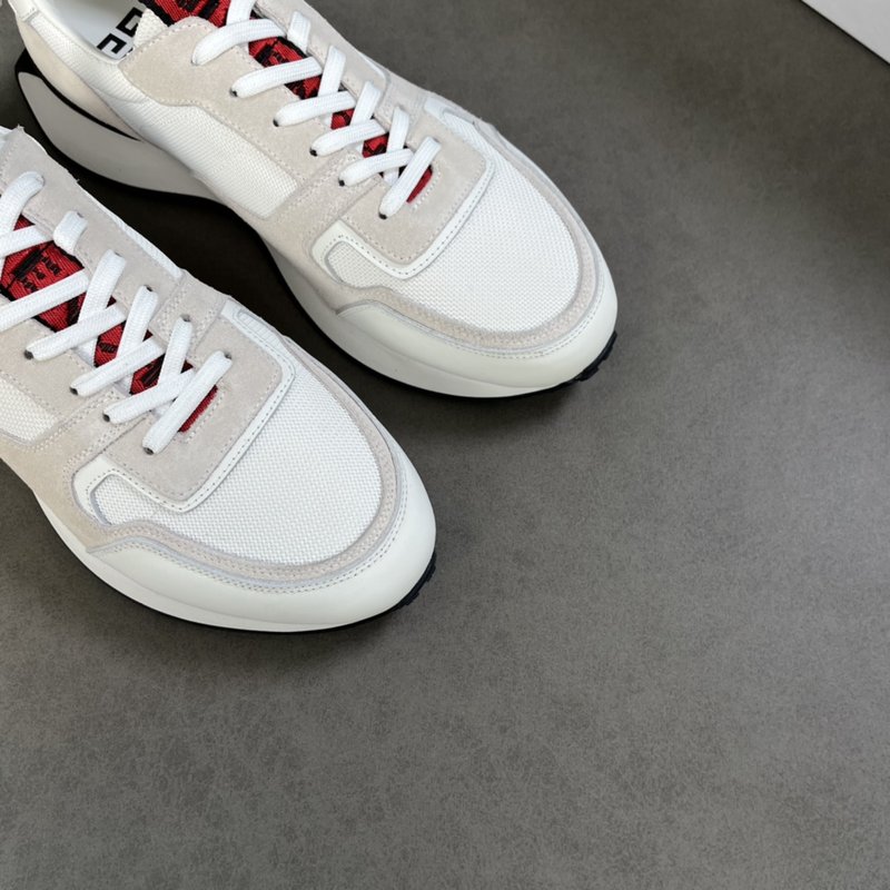 Givenchy 남성 캐주얼 스포츠 슈즈 가죽 캔버스 001-218820