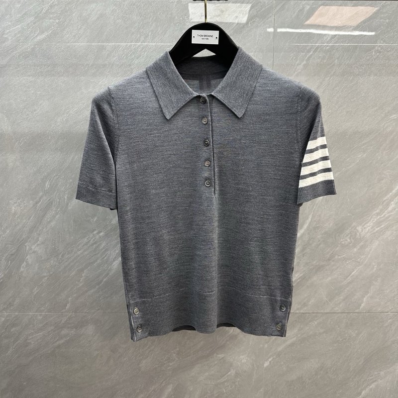 톰브라운 4 바르 울 포로 셔츠 001-219443