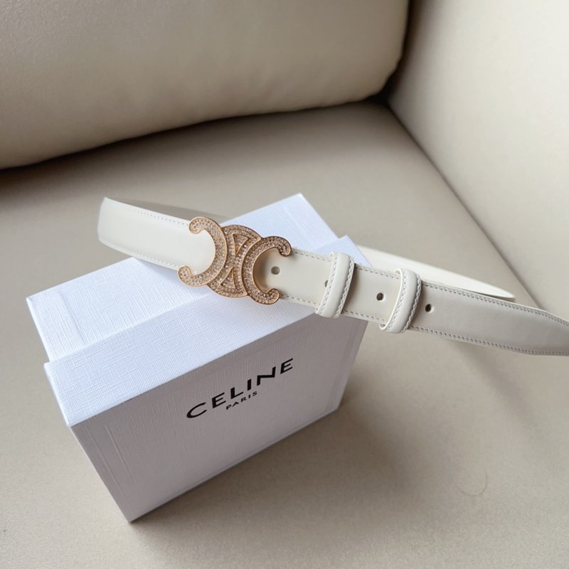 셀린 트라이엄프 벨트 수입 소가죽 허리띠 2.5cm 001-219835