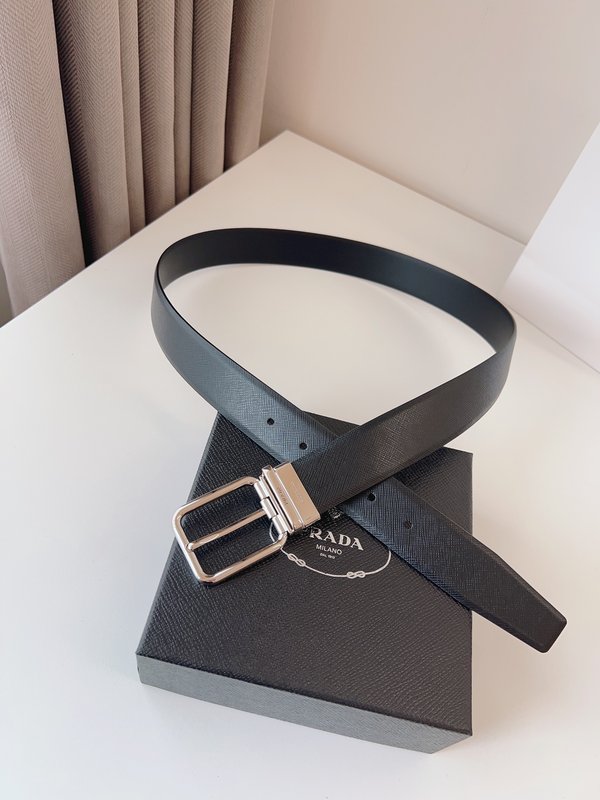 프라다 Prada 남성 비즈니스 캐주얼 벨트 001-220123
