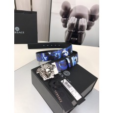 베르사체 메두사 버클 양면 프린트 벨트 001-220323