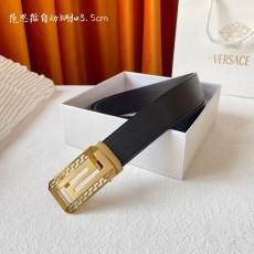 베르사체 남성 수입 송아지 가죽 자동 벨트 001-220325