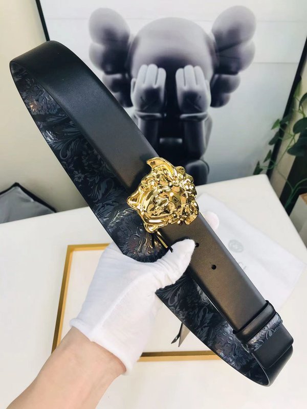 베르사체 Versace 양면 메두사 프린트 벨트 001-220328
