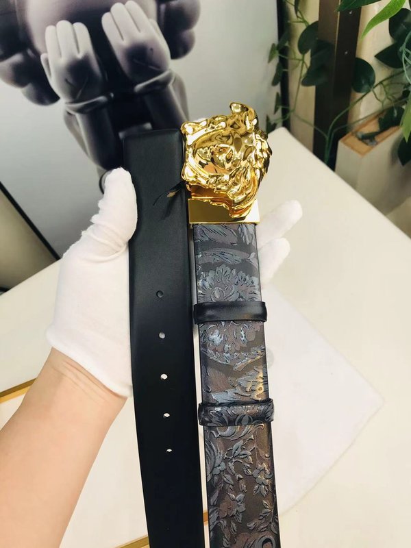 베르사체 Versace 양면 메두사 프린트 벨트 001-220328