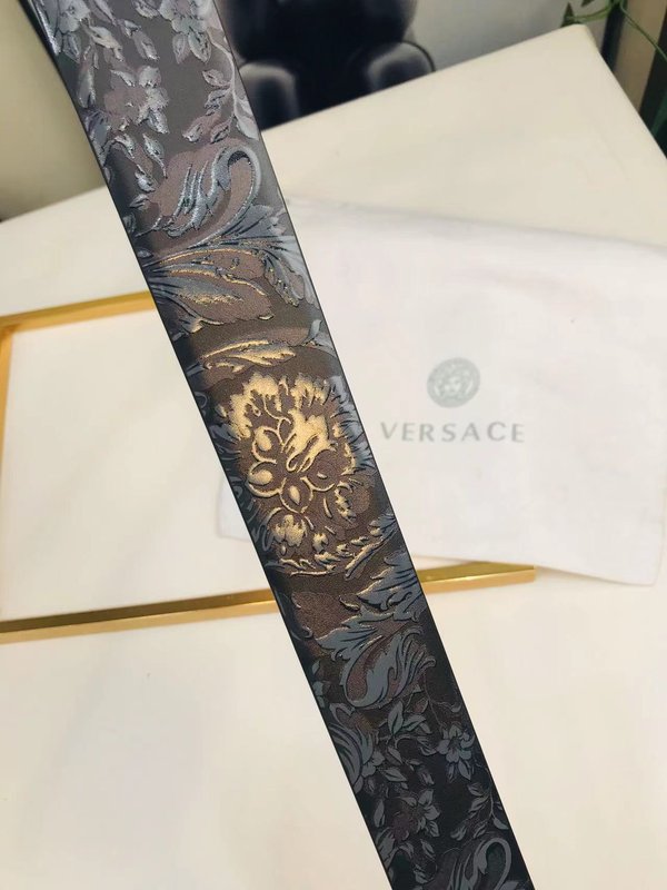 베르사체 Versace 양면 메두사 프린트 벨트 001-220328