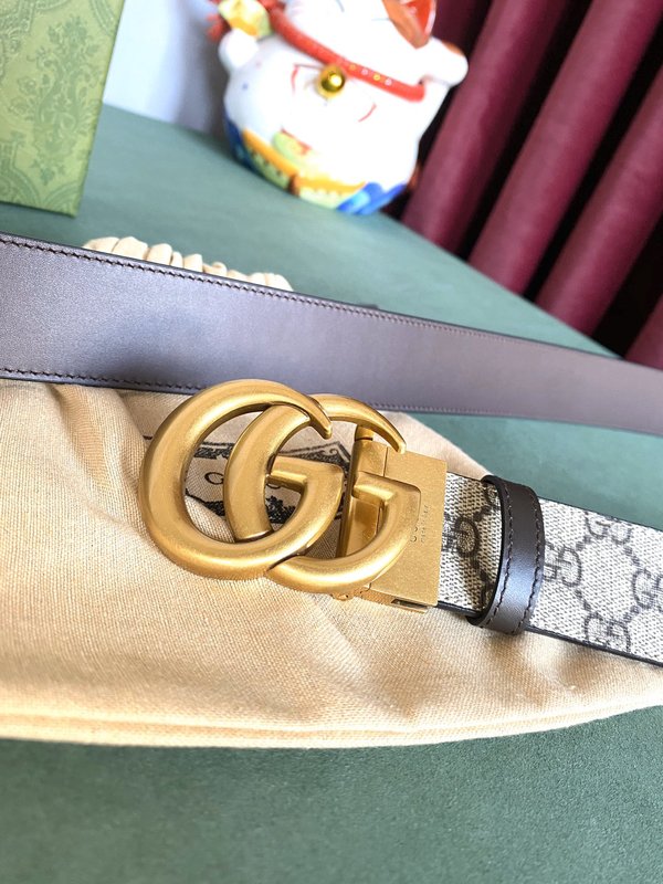 GUCCI 구찌 클래식 더블 G 벨트 수입 소가죽 001-220338
