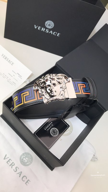 베르사체 Versace 메두사 버클 양면 벨트 001-220350