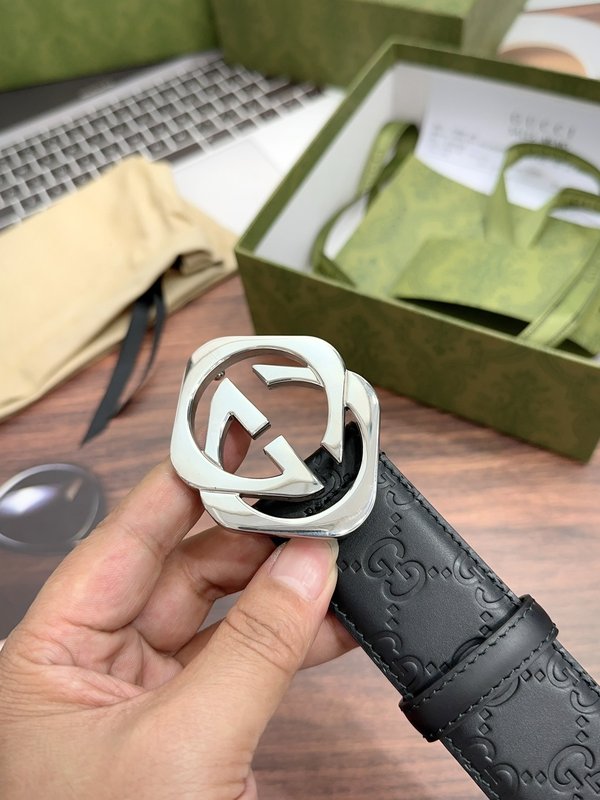 구찌 클래식 GG 버클 벨트 40mm 폭 001-220408