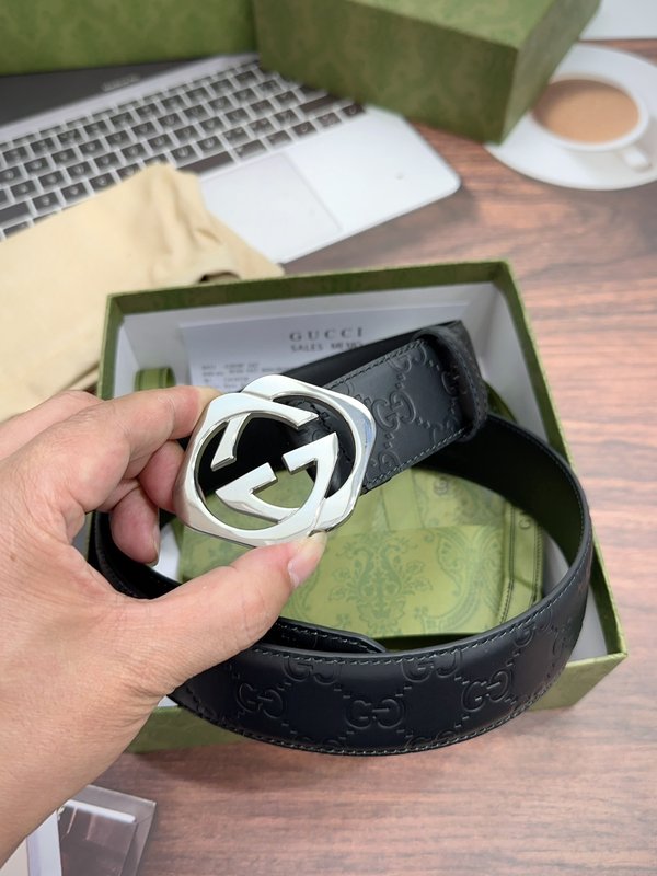 구찌 클래식 GG 버클 벨트 40mm 폭 001-220408