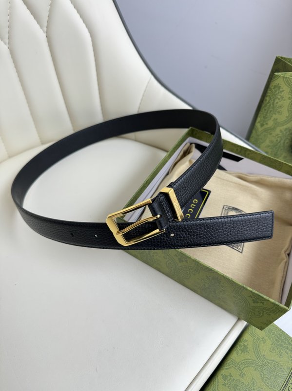 구찌 오리지널 벨트 폭 3.0cm 금속 버클 001-220437