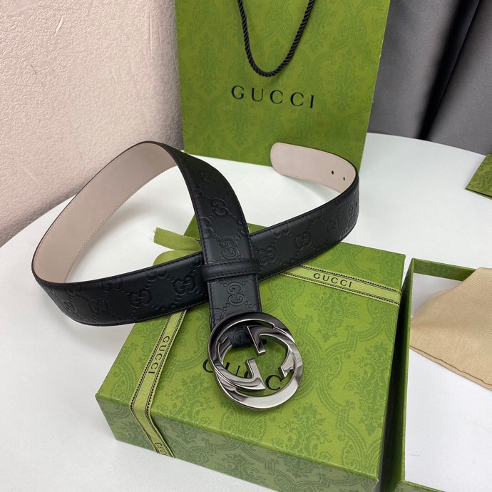 구찌 클래식 GG 버클 벨트 40mm 폭 001-220455
