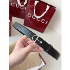 구찌 GG 패턴 더블 G 버클 슬림 벨트 001-220506