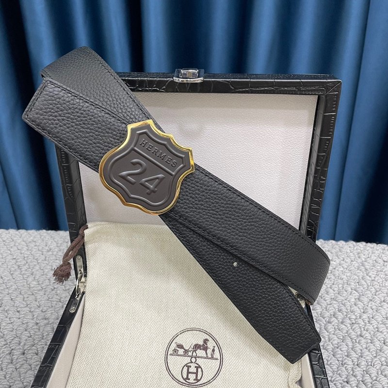 에르메스 양면 tog 가죽 스틸 버클 벨트 3.8cm 001-220603
