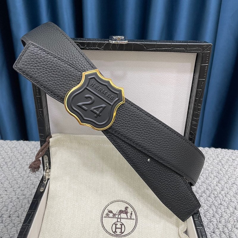 에르메스 양면 TOGO 가죽 벨트 3.8cm 001-220605