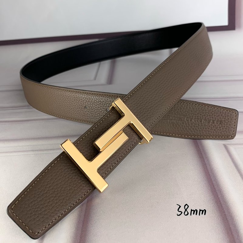 에르메스 H 버클 소가죽 벨트 38mm 폭 001-220629